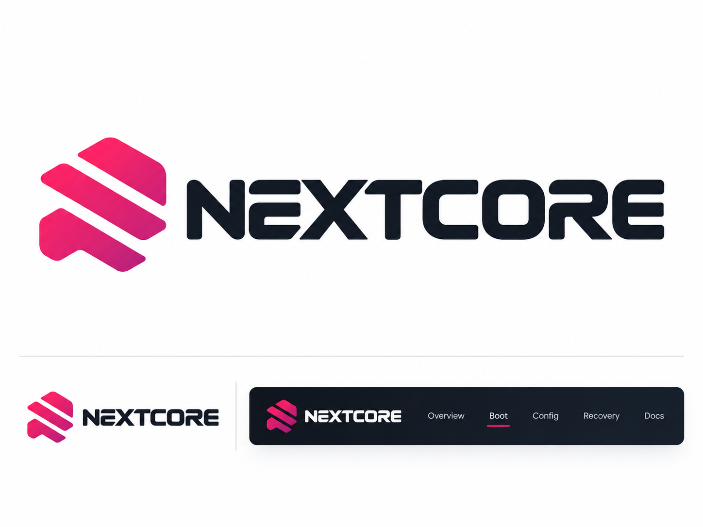 NextCore brand board
